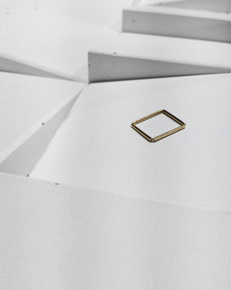 LIGHT LINE - PIERŚCIONEK - AB_LL_R1-G