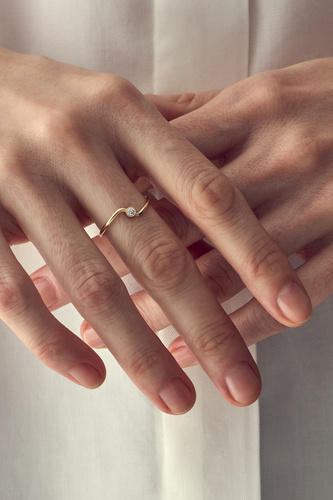 EN LINE - PIERŚCIONEK - AB_EL_R7-G