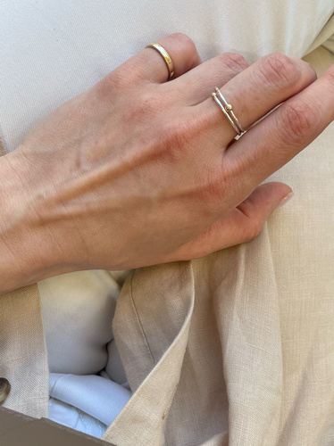 POINT LINE - PIERŚCIONEK - AB_PL_R4