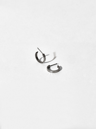 RYTHM LINE - KOLCZYKI - AB_RH_E1-BLACK