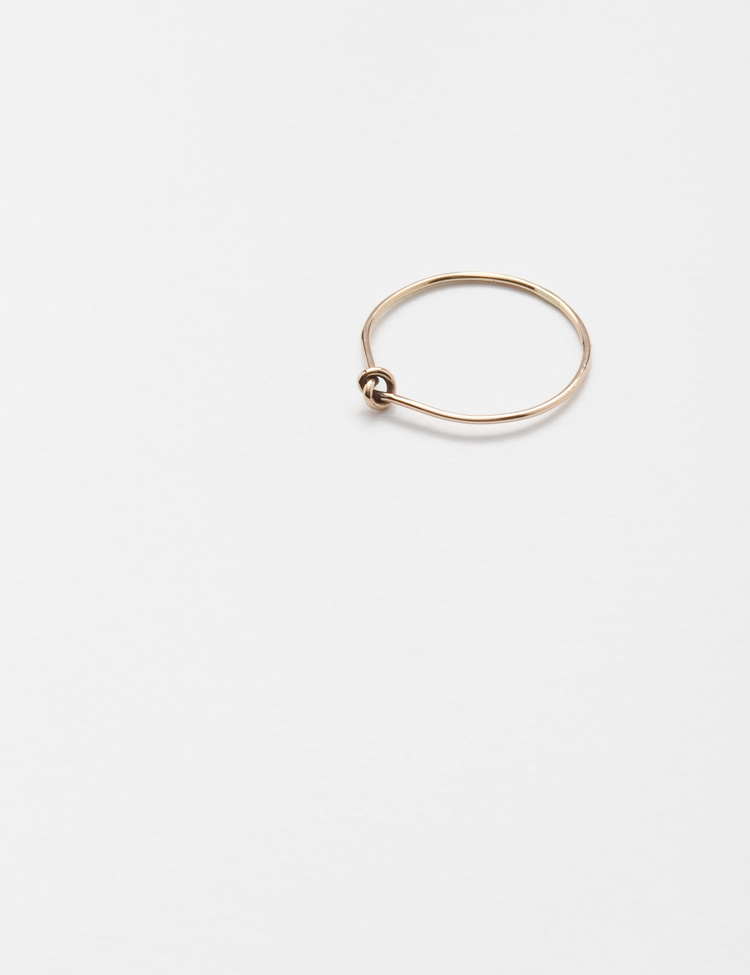 KNOT LINE - PIERŚCIONEK - AB_KL_R1-G