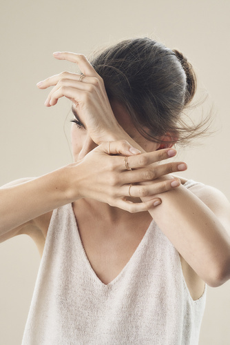 KNOT LINE - PIERŚCIONEK - AB_KL_R1-G