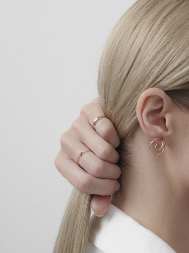 KNOT LINE - PIERŚCIONEK - AB_KL_R1-G