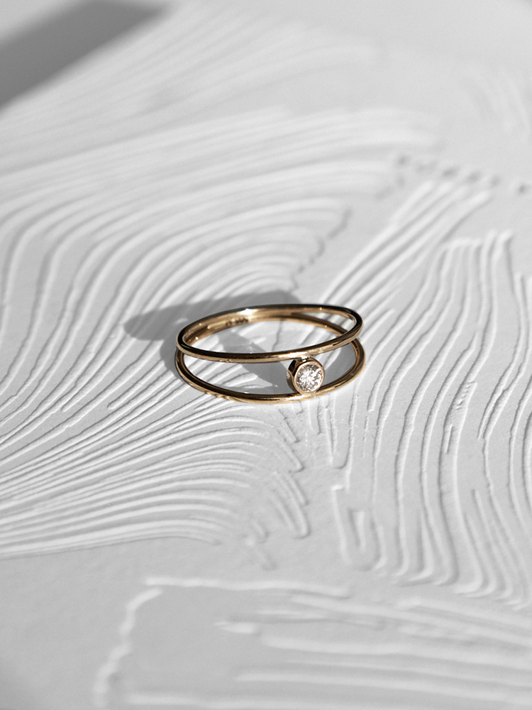 EN LINE - PIERŚCIONEK - AB_EL_R4-G