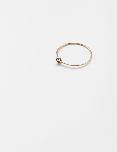 KNOT LINE - PIERŚCIONEK - AB_KL_R1-G