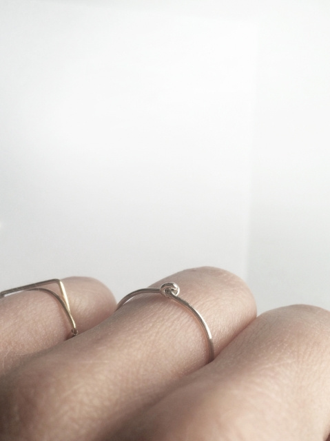 KNOT LINE - PIERŚCIONEK - AB_KL_R1