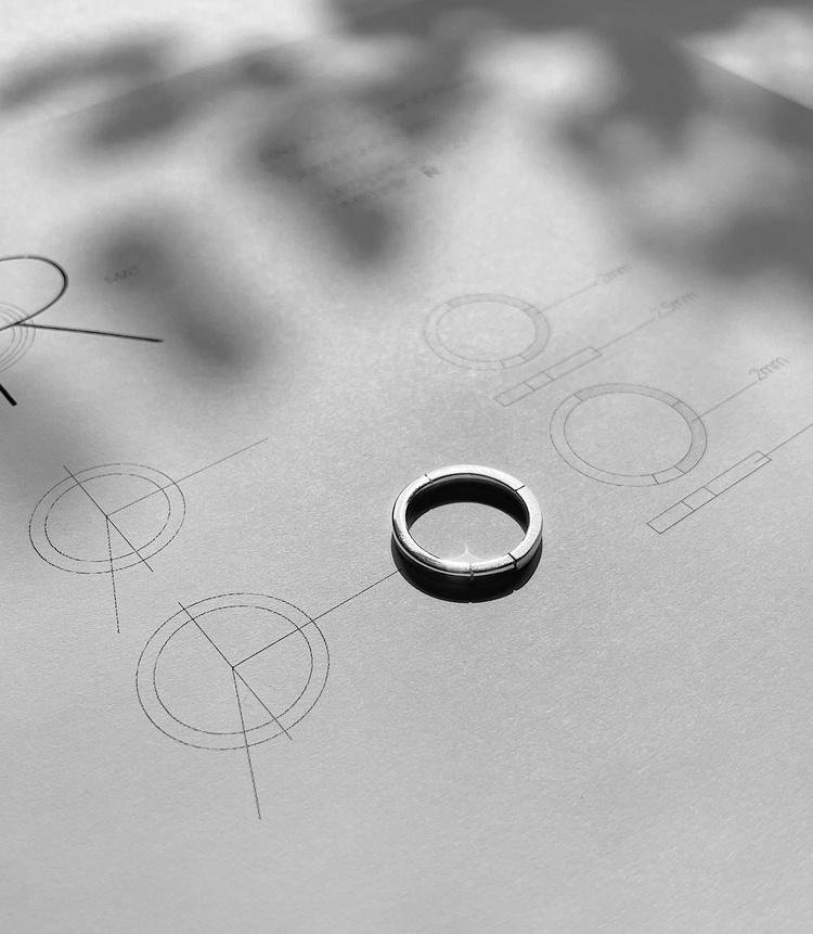 BOLD LINE - OBRĄCZKA - AB_BL_00-G