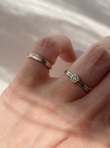 EN LINE - PIERŚCIONEK - AB_EL_R6-WG